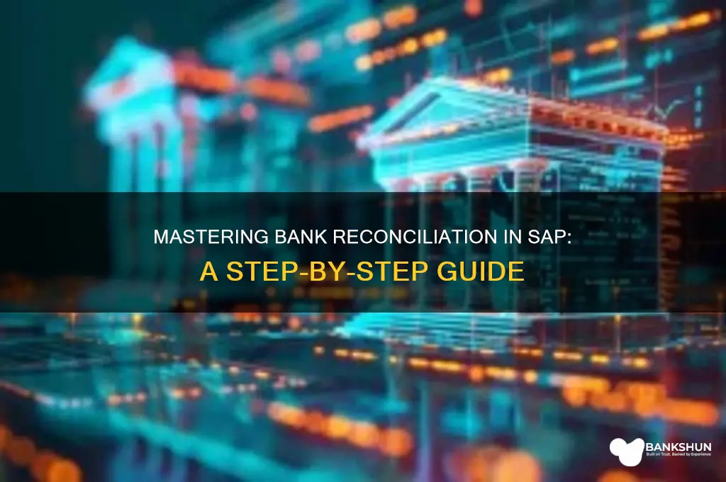how to run bank reconciliation in sap