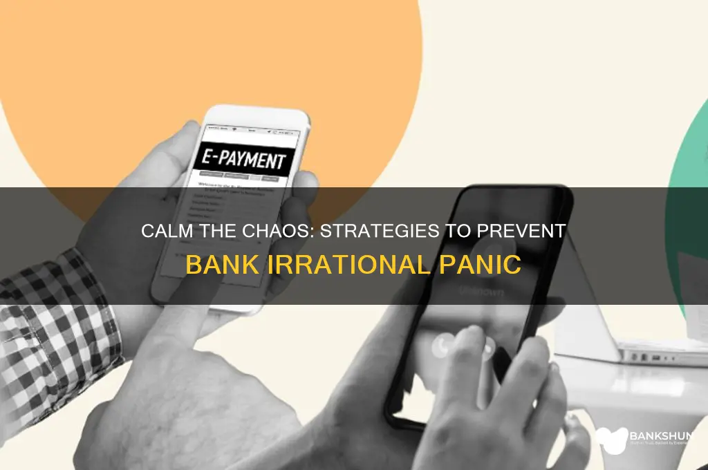 how to save a bank irrational panic