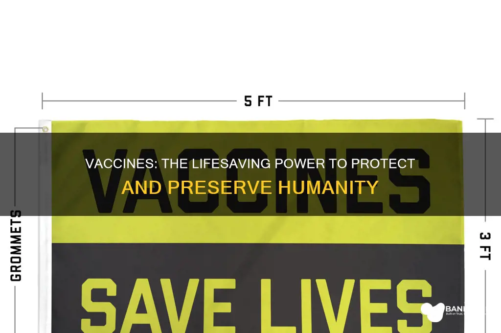 how to save a life with vaccines