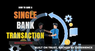 Securely Save and Organize Your Single Bank Transaction: A Step-by-Step Guide