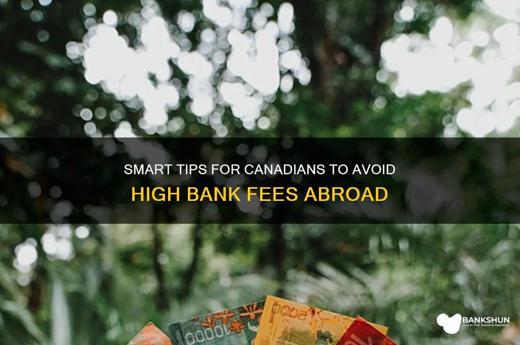 how to save bank fees abroad canadians