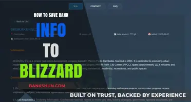 Securely Store Your Bank Details on Blizzard: A Step-by-Step Guide