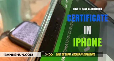 Save Your Vaccination Certificate on iPhone: A Quick Guide