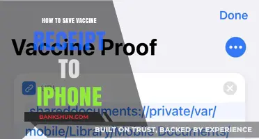 Save Your Vaccine Receipt to iPhone: Quick and Easy Steps