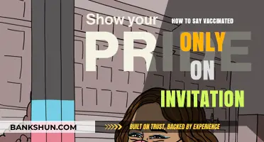 Polite Ways to Indicate Vaccinated Guests Only on Your Invitations