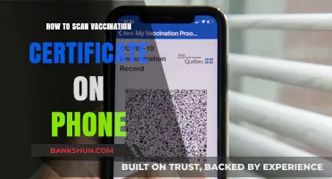 Scan Your Vaccination Certificate on Phone: A Quick Guide