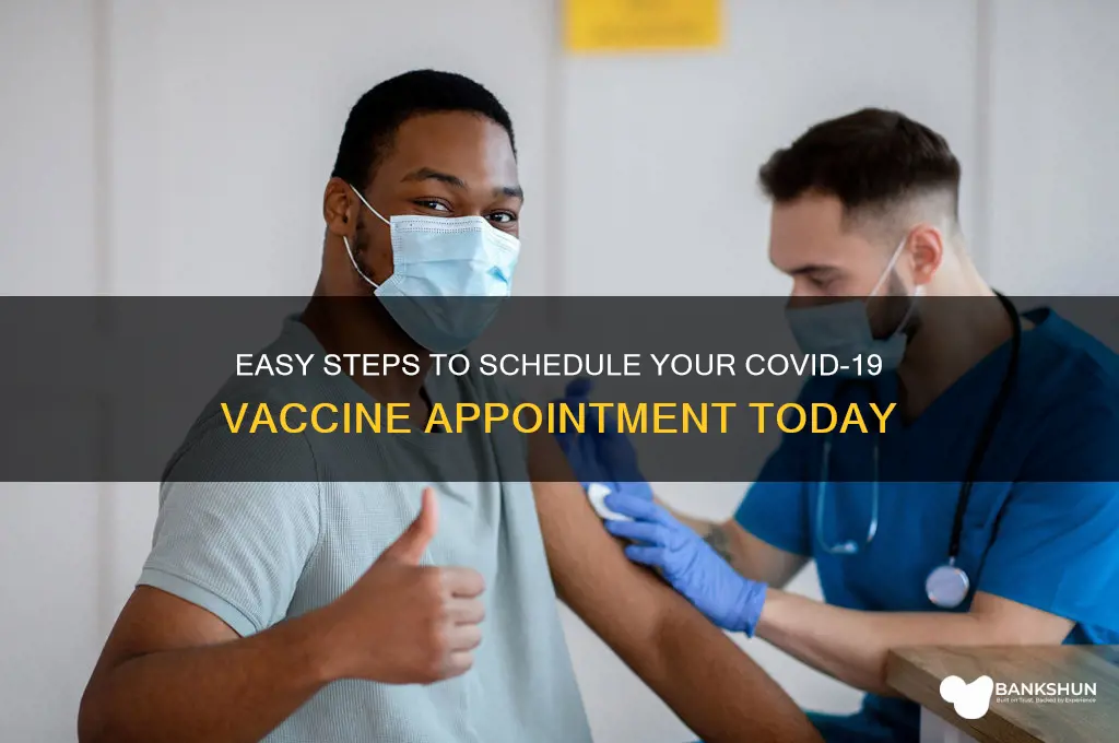 how to schedule a corona virus vaccine