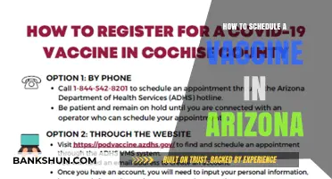 Easy Steps to Schedule Your Vaccine Appointment in Arizona