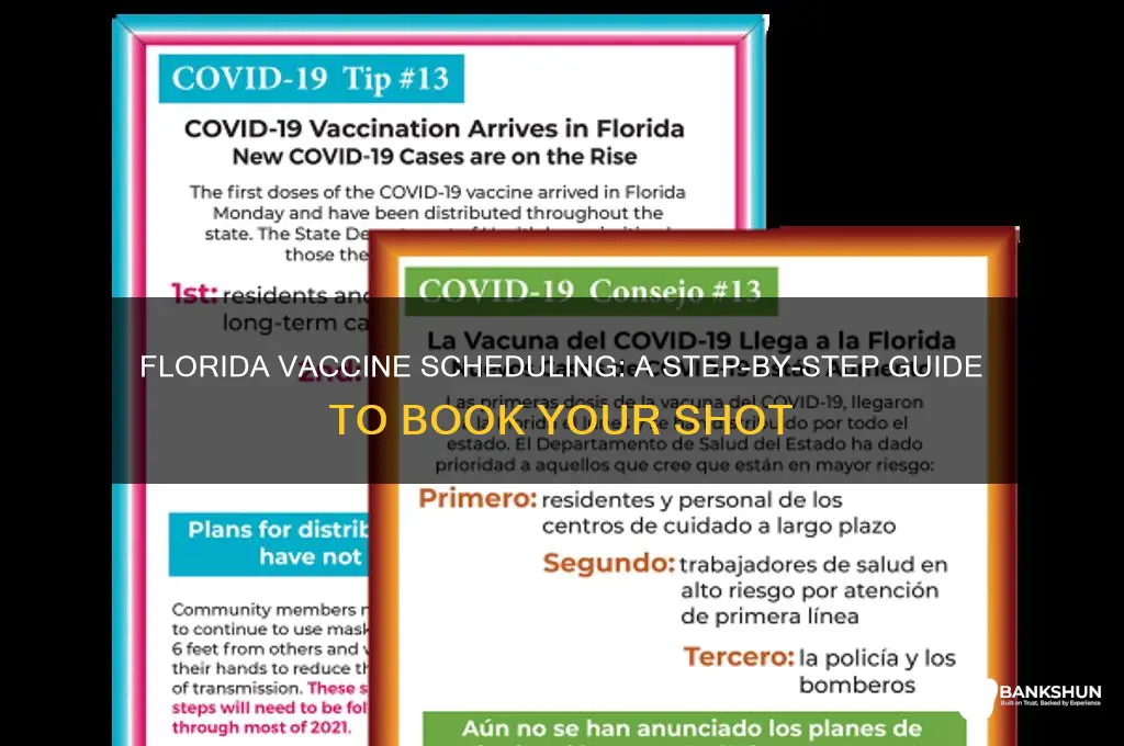 how to schedule a vaccine in florida
