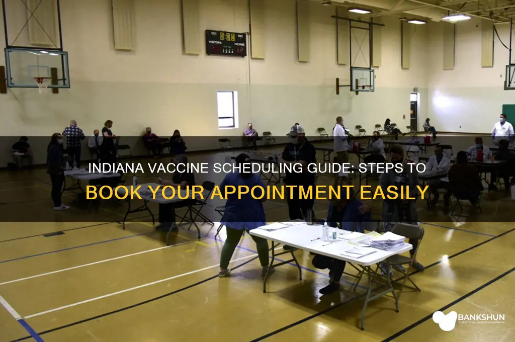 how to schedule a vaccine in indiana