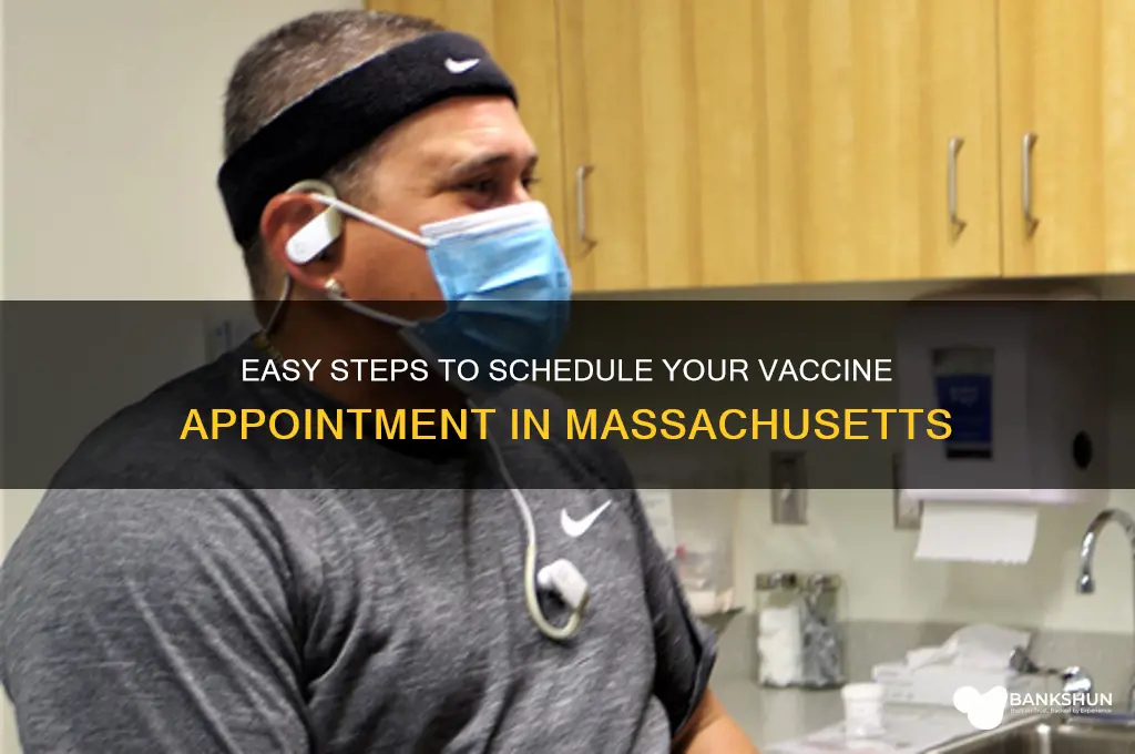 how to schedule a vaccine in ma