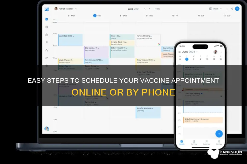 how to schedule an appointment for vaccine