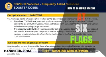 Schedule Your Vaccine at Six Flags: A Step-by-Step Guide
