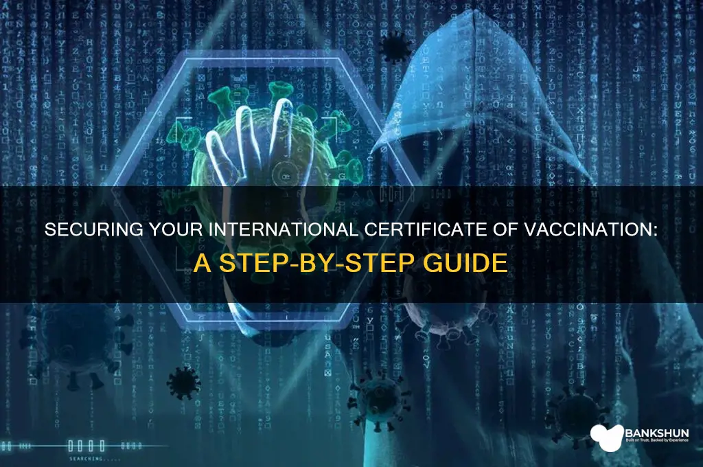 how to secure international certificate of vaccination