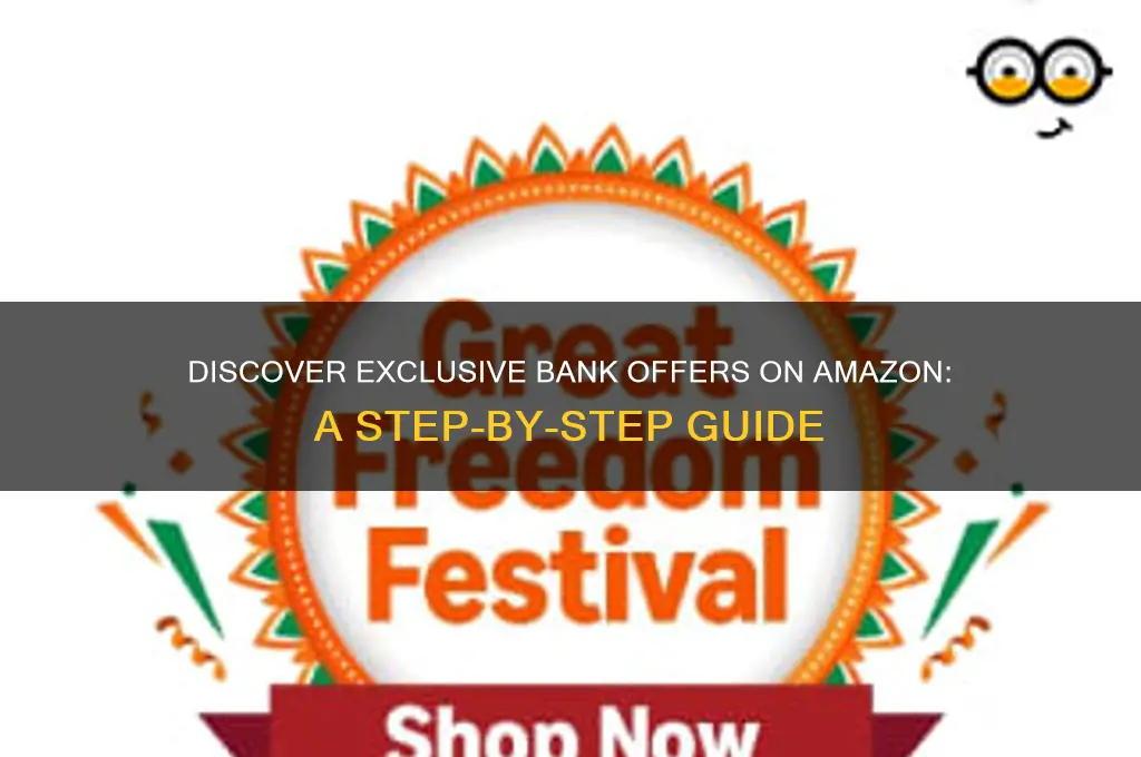 how to see bank offers in amazon