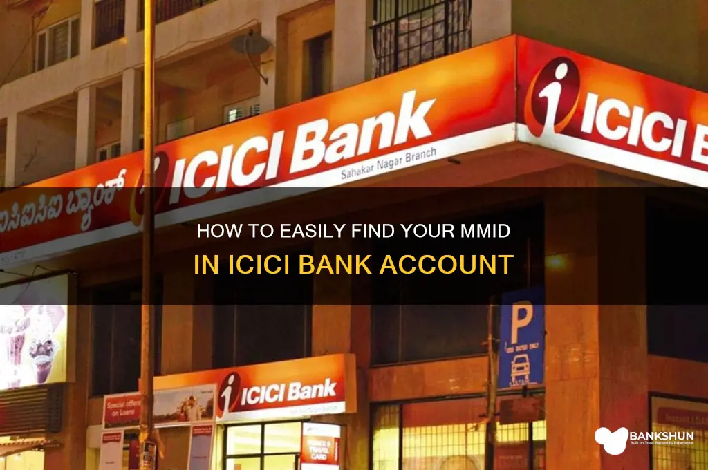 how to see mmid in icici bank