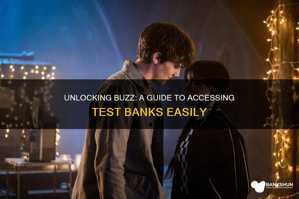 how to see test banks in buzz