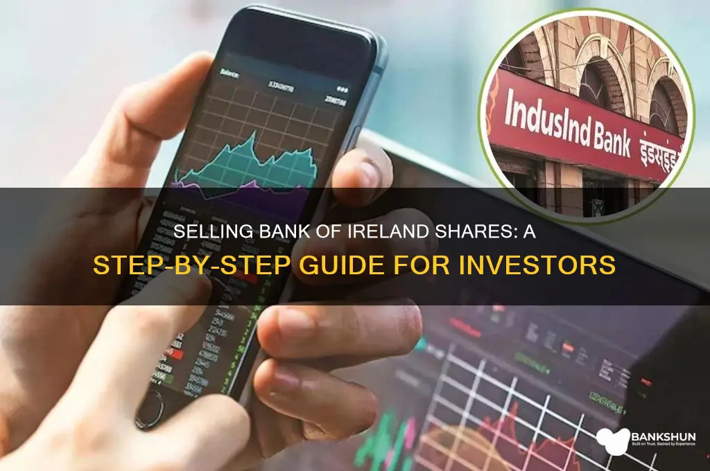 how to sell bank of ireland shares