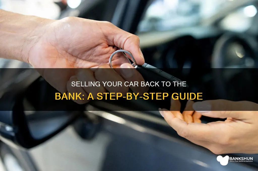 how to sell car back to bank