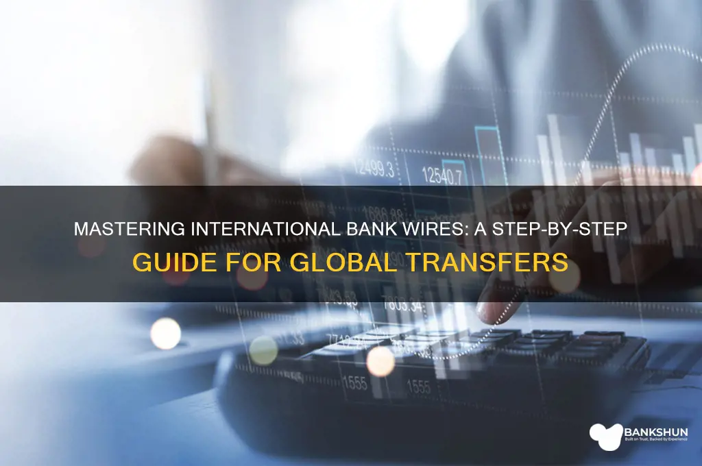 how to send an international bank wire