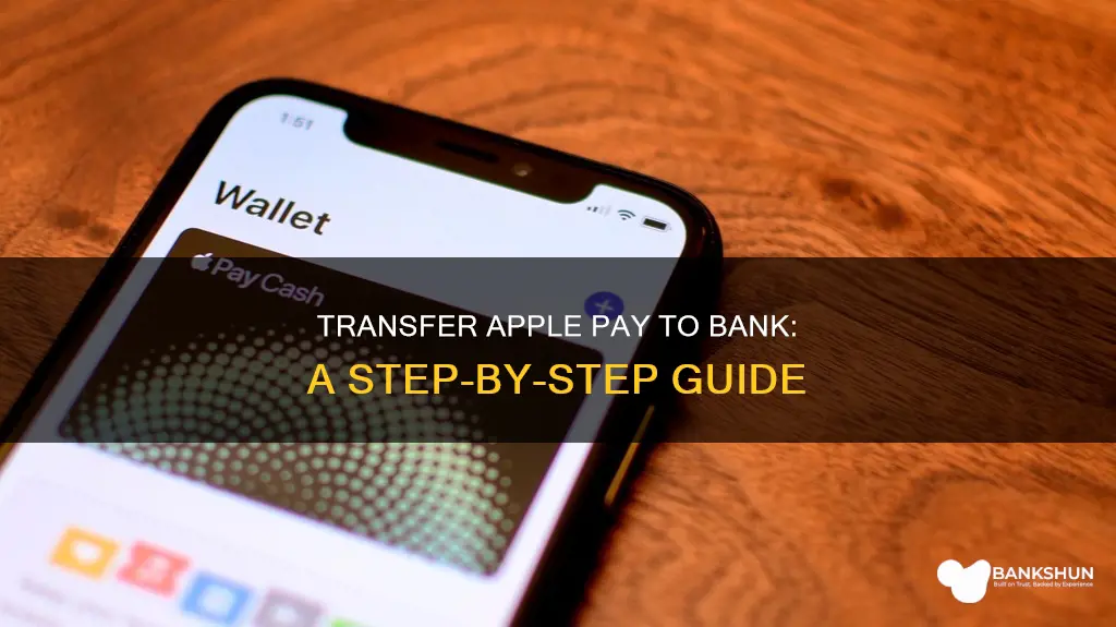 how to send apple pay to bank