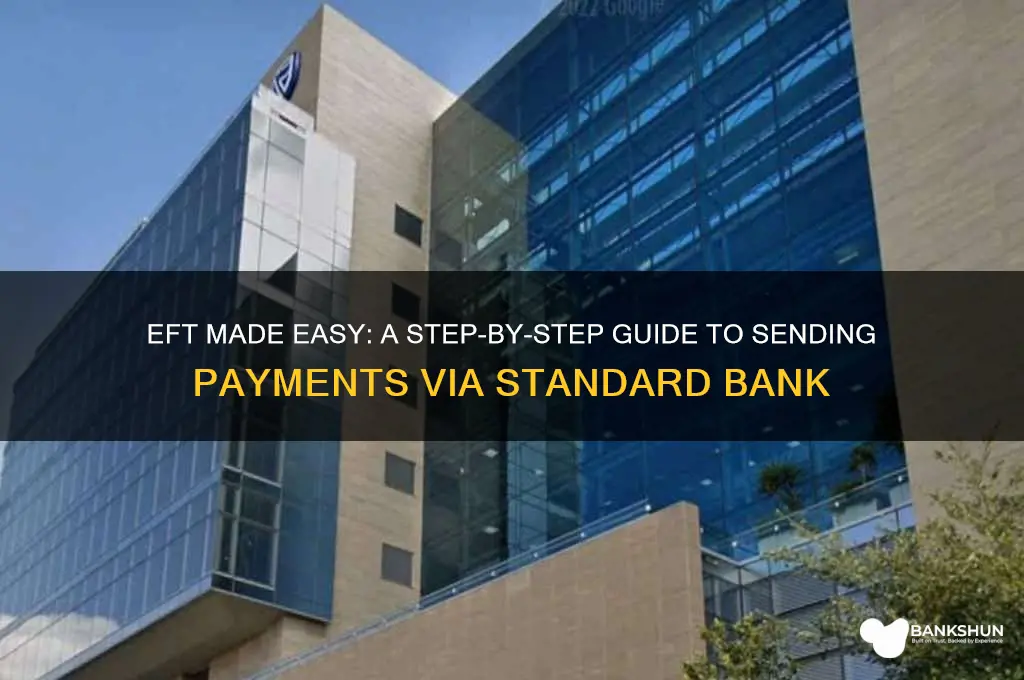 how to send eft via standard bank