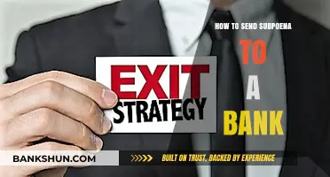 How to Legally Serve a Bank with a Subpoena: A Step-by-Step Guide