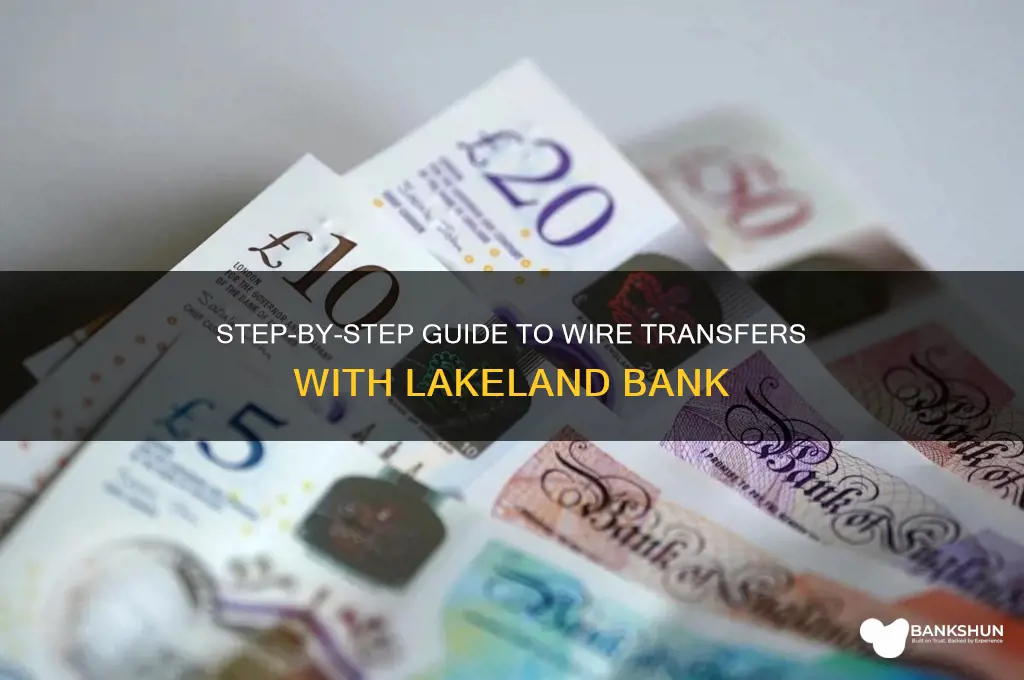 how to send wire to lakeland bank