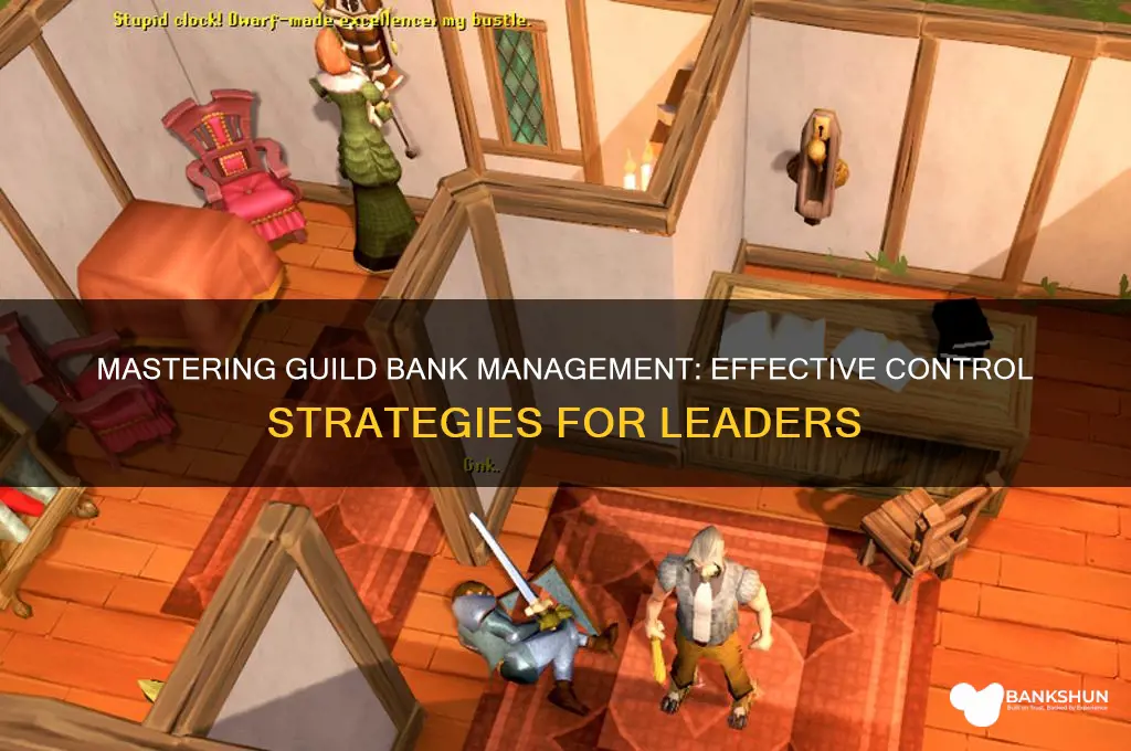 how to set control of guild bank