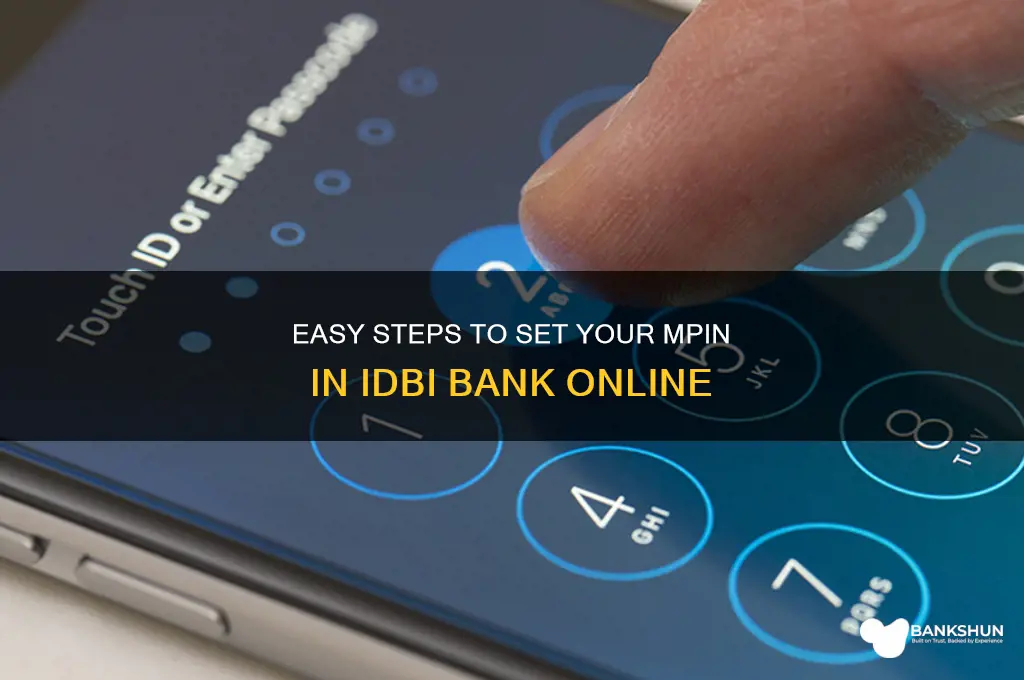 how to set mpin in idbi bank