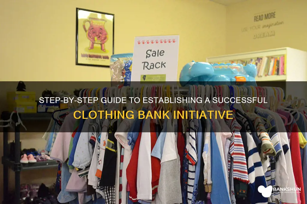 how to set up a clothing bank