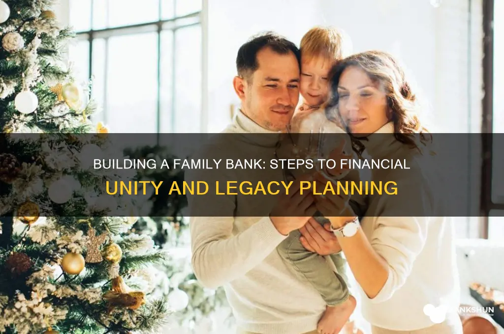 how to set up a family bank