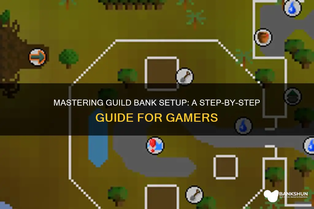 how to set up a guild bank