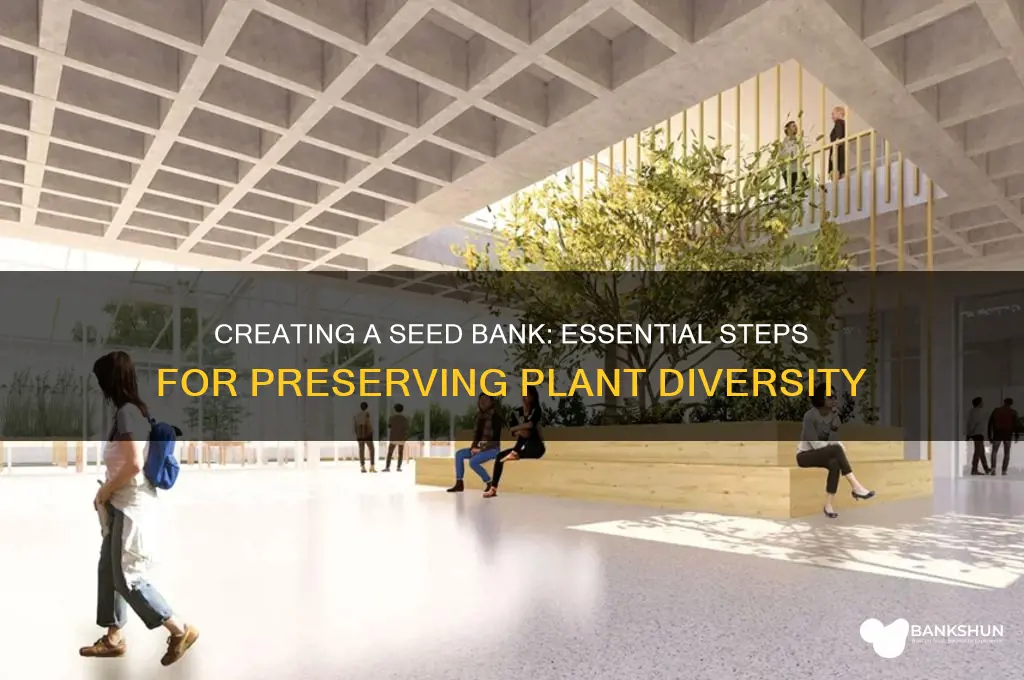 how to set up a seed bank