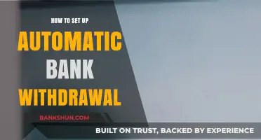 Simplify Your Finances: A Guide to Setting Up Automatic Bank Withdrawals
