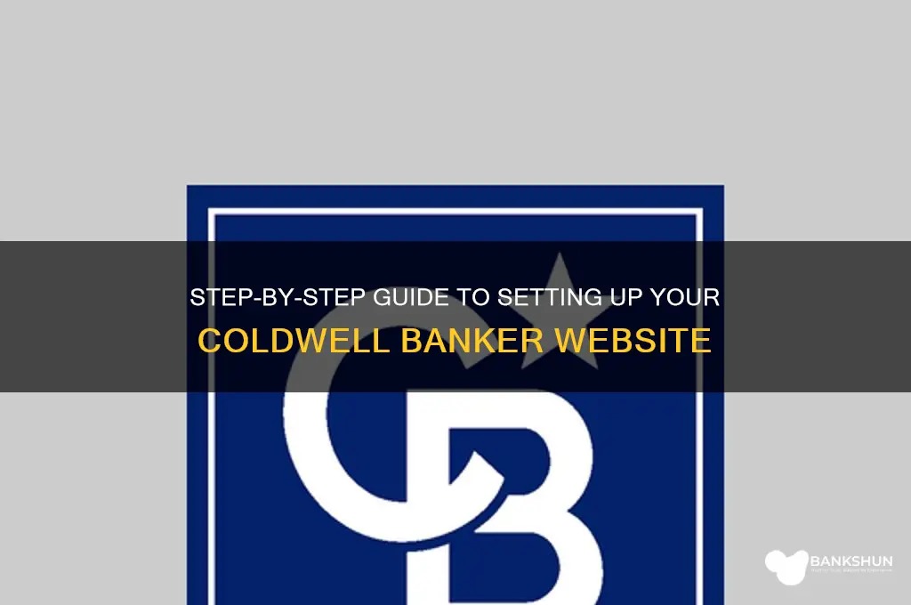 how to set up coldwell banker website