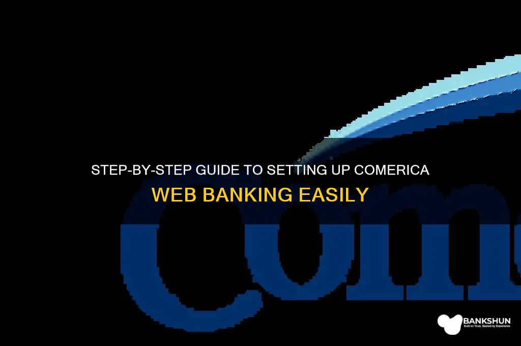 how to set up comerica web banking