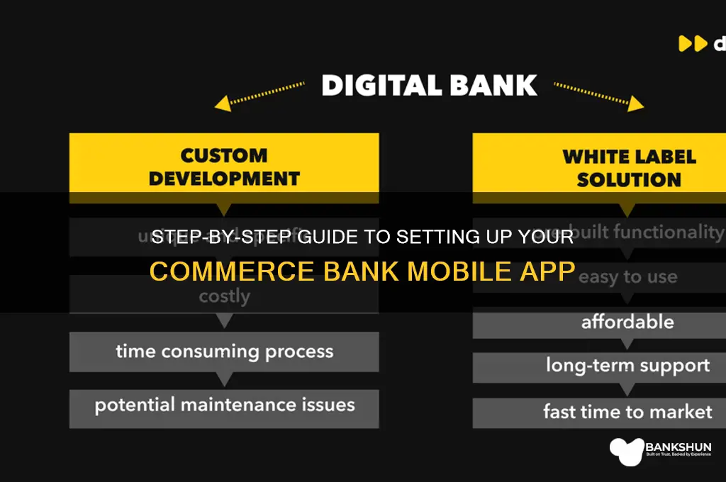 how to set up commerce bank app