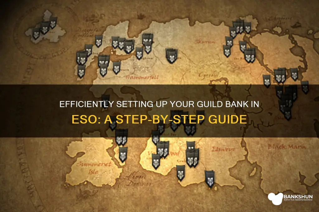 how to set up guild bank eso