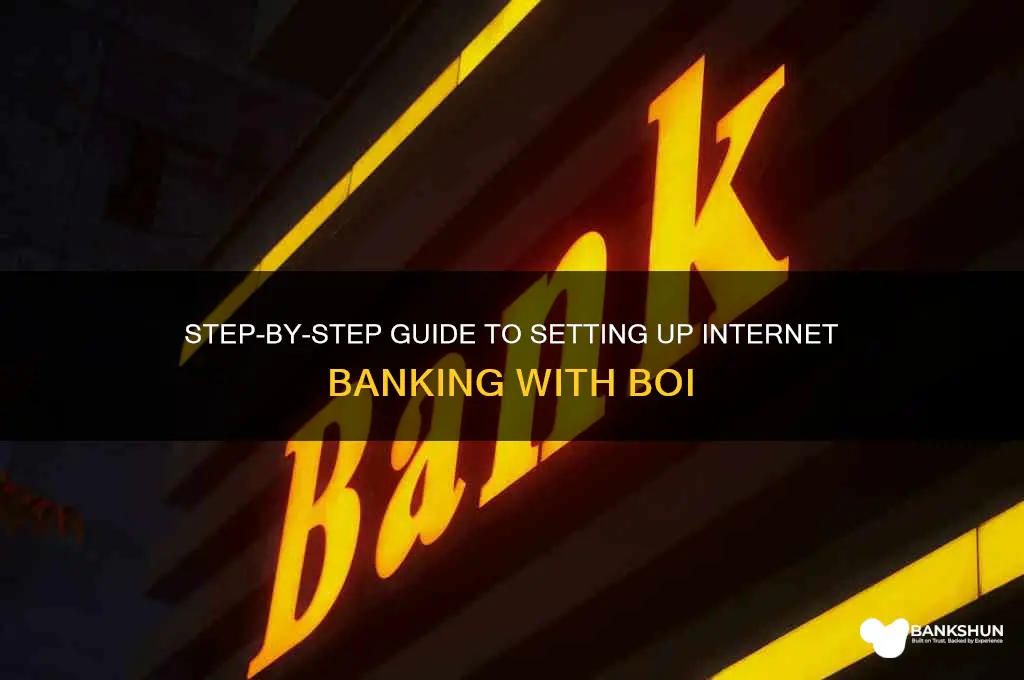 how to set up internet banking boi
