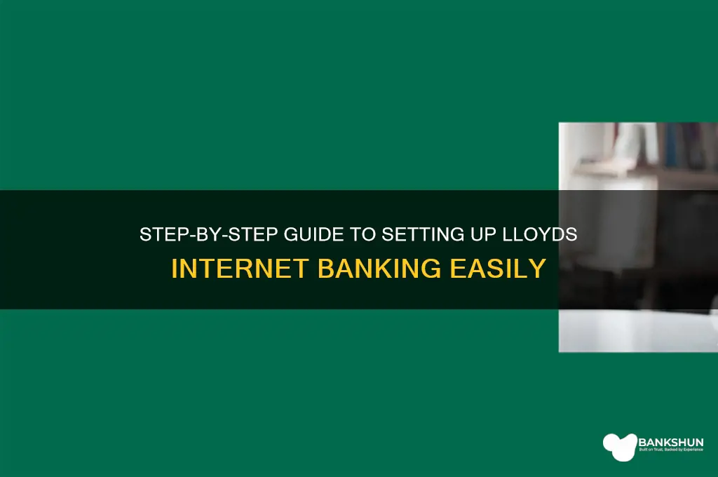 how to set up internet banking lloyds