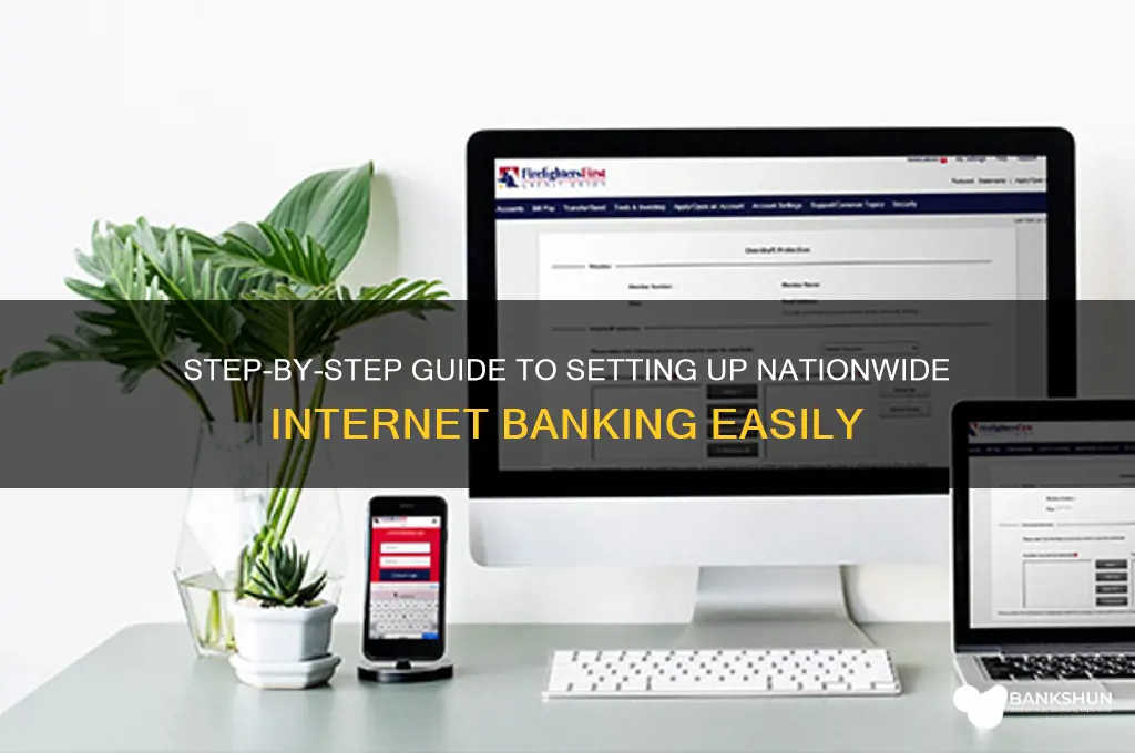 how to set up internet banking nationwide