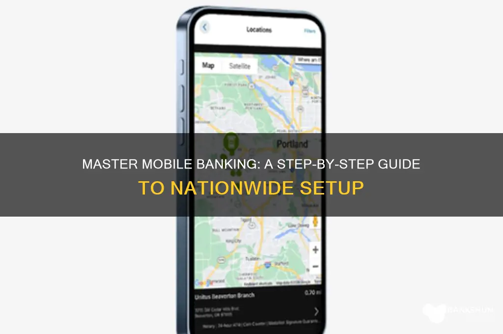 how to set up mobile banking nationwide