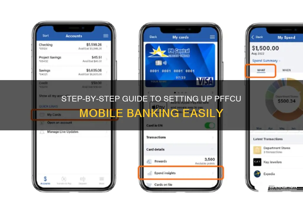how to set up mobile banking pffcu