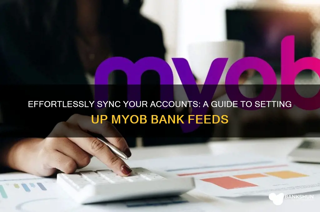 how to setup bank feed in myob