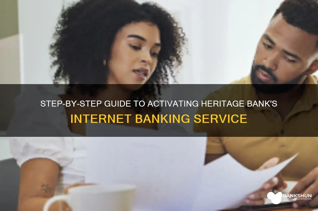 how to setup internet banking with heritage