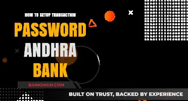 Secure Your Andhra Bank Account: Step-by-Step Guide to Setting Up Transaction Password