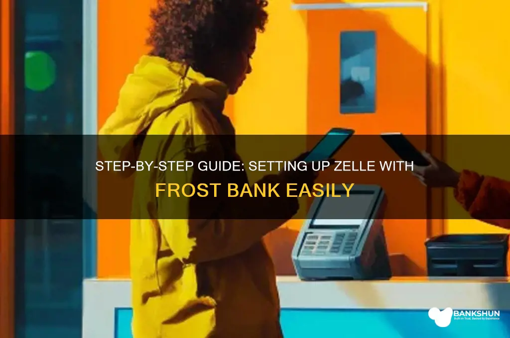 how to setup zelle with frost bank