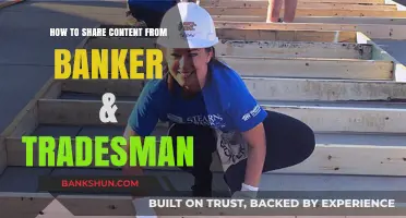 Efficiently Share Banker & Tradesman Content: A Step-by-Step Guide
