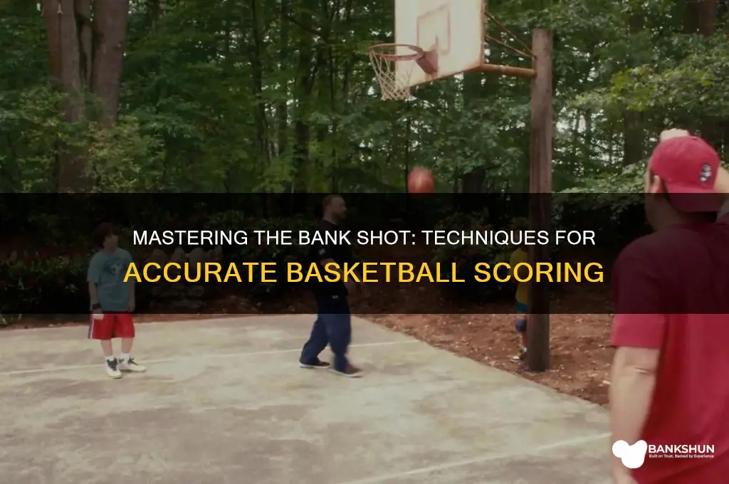 how to shoot a bank shot basketball